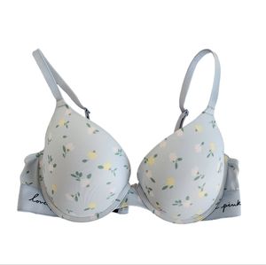 Victoria Secret PINK Floral Bra 36C